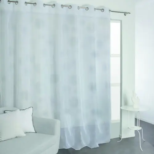 Voilage tamisant blanc l.285 x H.240 cm – Centrale Brico Offre Exclusive