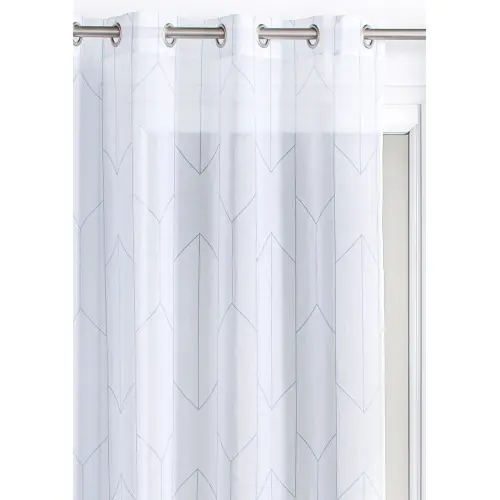 Voilage tamisant, Confort bleu l.140 x H.240 cm – Centrale Brico Bon Marché