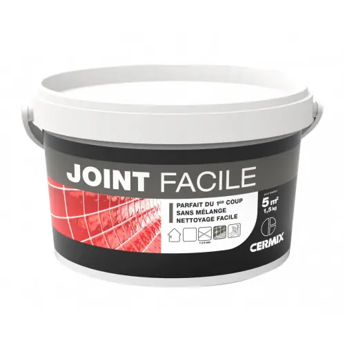 Joint pâte tout type de carrelage et mosaïque, ultra blanc, 5m² – CERMIX Retour Gratuit