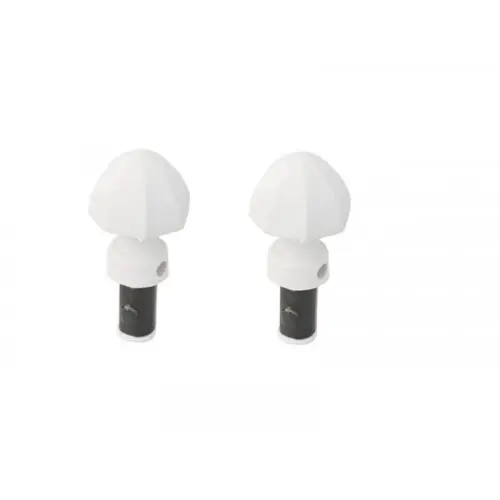 Prix Promo 2 embouts pour barre de vitrage, Diam.10 mm, blanc Cosy, CESSOT - CESSOT