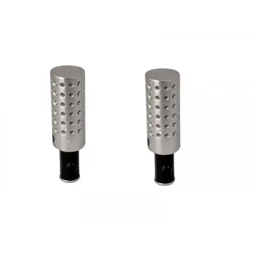 Seulement Aujourd'hui 2 embouts pour barre de vitrage, Diam.10 mm, gris Design, CESSOT - CESSOT