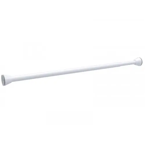 Tringle à rideau extensible entre murs, 120-210 cm diam. 20 mm, blanc - CESSOT Commande En Gros