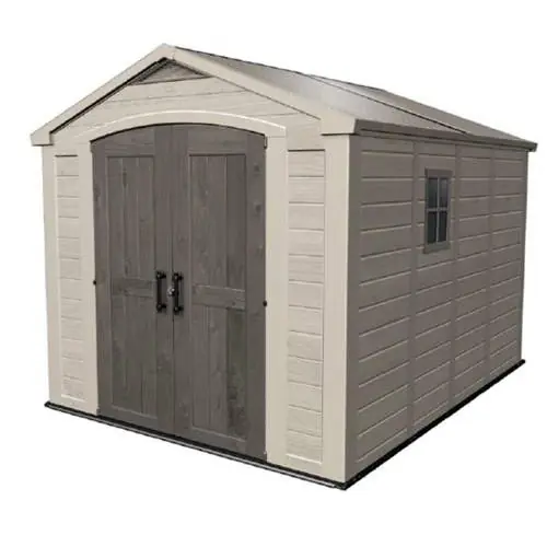Prix Choc Abri de jardin PVC aspect bois 8,5m2 – CHALET & JARDIN