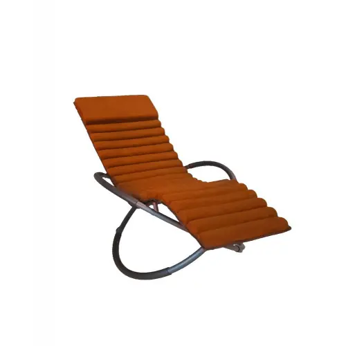 Meilleur Prix Bain de soleil Swing Luxe Monaco en aluminium – Terracotta – CHALET & JARDIN