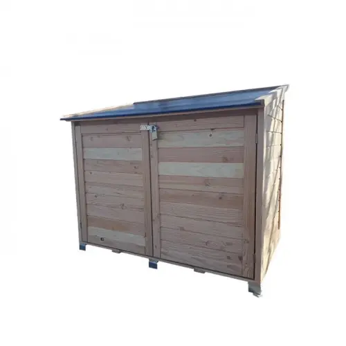 Coffre de jardin en bois - Trocadero Douglas - 1200L - Made in France - CHALET & JARDIN Offre Du Jour