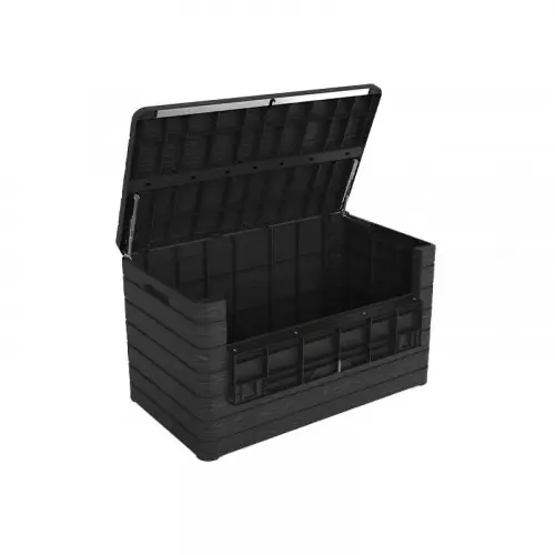 Affaire À Saisir Coffre de jardin en résine 100 kg – 146 cm – DOLOMITI 979L – Anthracite – CHALET & JARDIN