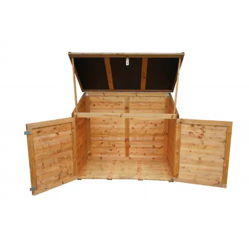 Coffre de rangement multifonctions « Trocadéro » 1200L – CHALET & JARDIN Commande En Gros
