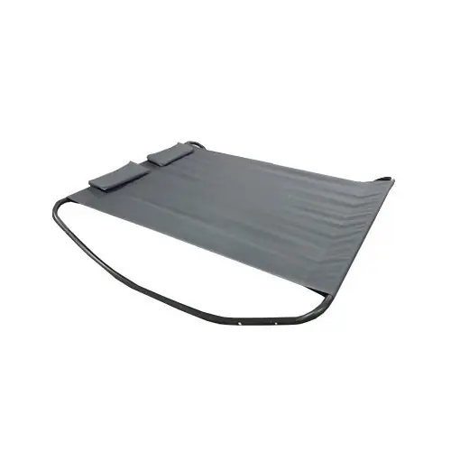 Must-Have Lit double bain de soleil Monaco en aluminium – Gris anthracite – CHALET & JARDIN