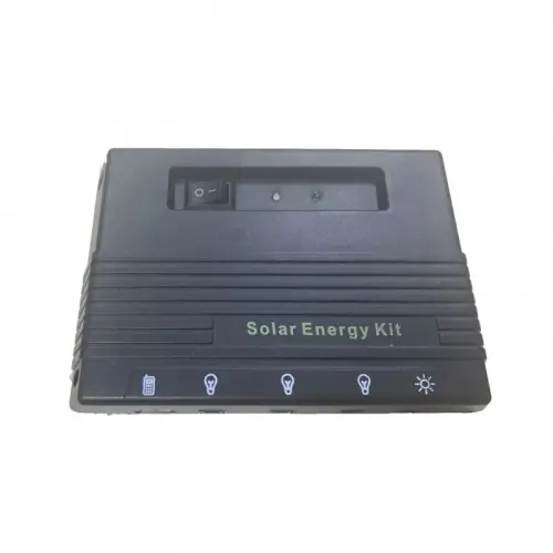 Commander Maintenant Station d’énergie solaire portable -SES-M - avec 3 ampoules et chargeur USB - CHALET & JARDIN