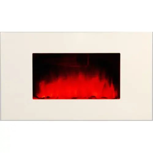 Cheminée électrique décorative « White Loft » – Color Style – CHEMIN‘ARTE Retour Gratuit