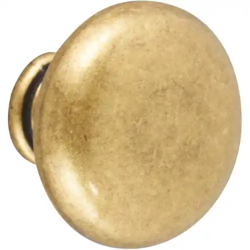 Bon Plan Bouton de meuble Anglais vieil or zamak H.30 x l.30 x P.25 mm – CHRISLIGNE