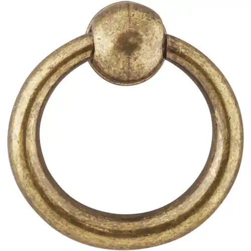 Bouton de meuble Rond vieil or zamak H.36 x l.35 x P.13 mm – CHRISLIGNE Nouvelle Collection