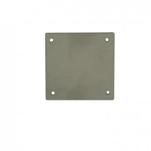 Plaque de propreté acier brossé, L.5 x l.5 - CHRISLIGNE Achetez Aujourd'hui