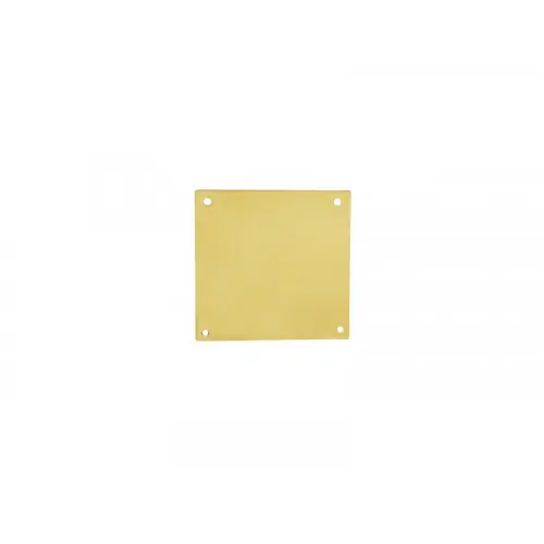 Prix Réduit Plaque De Propreté Acier Laitonné, L.5 X L.5 – CHRISLIGNE