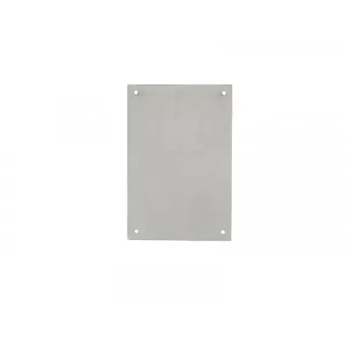 Plaque De Propreté Acier Nickelé X L.6 X H.9 Cm – CHRISLIGNE Must-Have