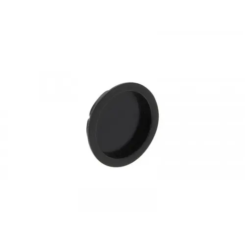 Certifié Poignee porte coulissante ronde zamak noir - CHRISLIGNE