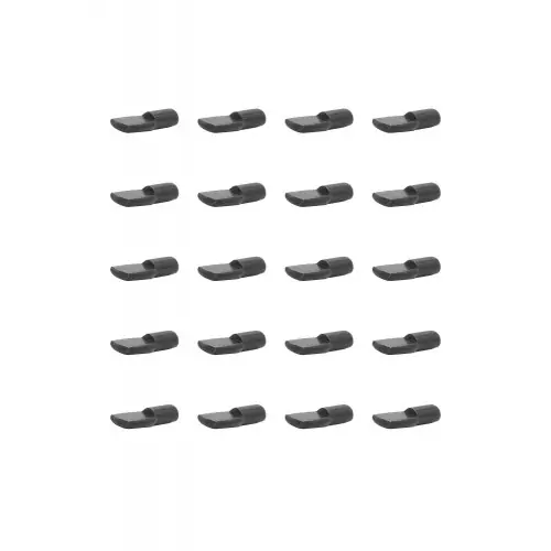 Lot de 20 taquets à enfoncer, acier noir – Cime Super Prix