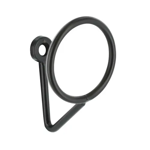 Patere filaire CIME Ring 1 tête droite acier noir - Cime Acheter En Ligne