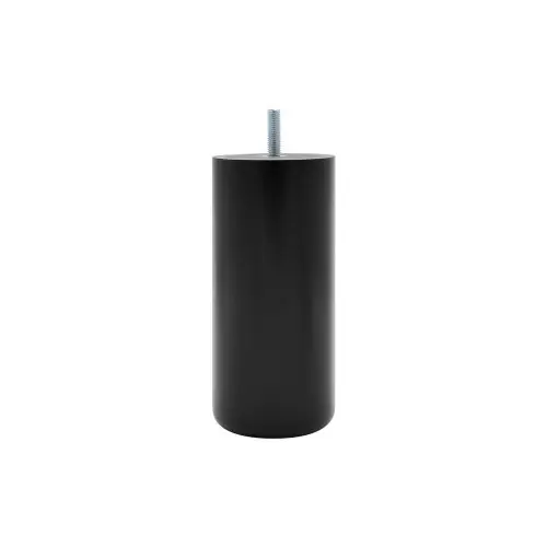 Pied de lit cylindrique hêtre noir Ht. 15 x Diam. 6,8 cm CIME - Cime Achat Immédiat