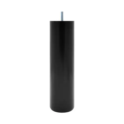 Pied de lit rond hêtre noir CIME H. 250 x Diam. 68 mm - Cime Prix Promo