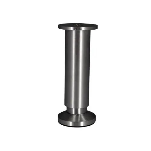 Acheter Direct Pied de meuble CIME, chromé, diamètre 3.8 cm x hauteur réglable de 15 à 17 cm – Cime