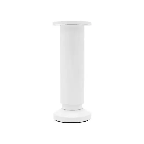 Commande En Gros Pied de meuble CIME réglable rond, aluminium blanc produit sans finition Ht. max – Cime