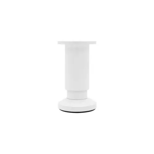 Affaire À Saisir Pied de meuble CIME réglable rond, aluminium blanc produit sans finition Ht. max – Cime