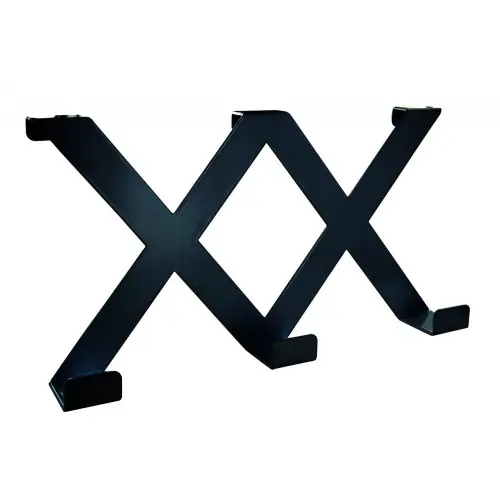 Prix Choc Portemanteau à visser noir Zig zag CIME - Cime