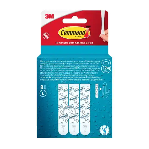 Authentique Languette resistante a l‘eau grand modele lot de 8 - COMMAND