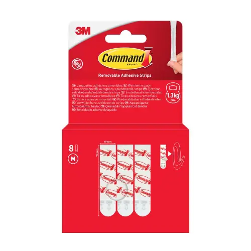 Réduction Lot de 8 languettes standard moyen modèle – COMMAND