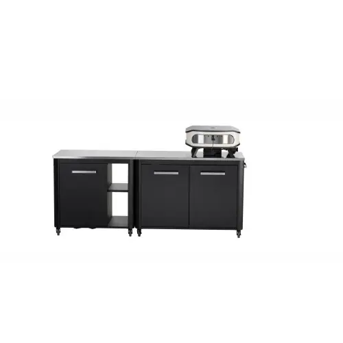 Retour Gratuit Cuisine extérieure modulable 210 cm - plan de travail inox - modules 120 cm et 90 cm - Cozze