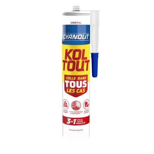 Seulement Aujourd&rsquo;hui Colle transparente, koltout CYANOLIT, cartouche 290 ml – CYANOLIT