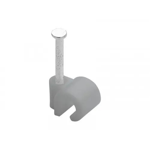 Jusqu'à Épuisement Des Stocks Lot de 100 attaches-fils, Diamètre de 4 à 7 mm, L.20 mm, Gris - DEBFLEX