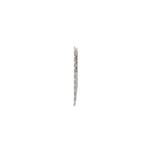 Retour Gratuit Lames de scie sabre hcs pour bois verts L202WL2405 5 lames 240 / 220 mm Variable 4 / 5 tpi (6,35 / 5 mm) Bois verts - Diager