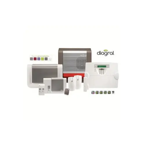 Dernier Modèle Pack Alarme "INTEGRAL" compatible animaux - Diagral