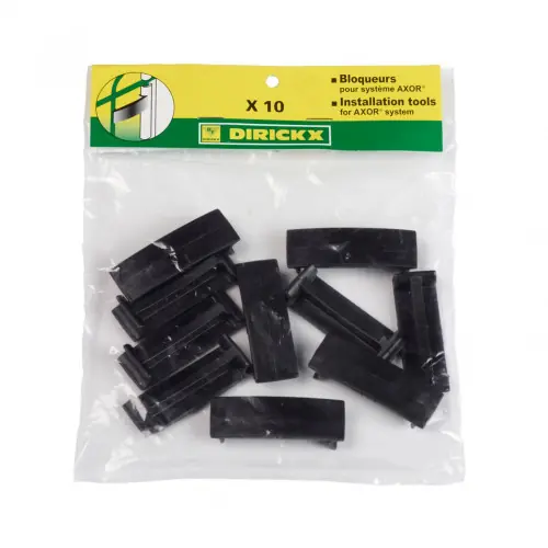 Prix Réduit Lot de 10 cales pvc Axor, H.2 x l.15 cm - DIRICKX