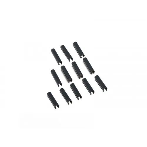 Livraison Express Lot De 100 Clips Pvc À Fixer Lixo Gris, H.1 Cm - DIRICKX