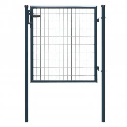 Portillon grillagé Eco garden l.105 x H.100 cm, gris - DIRICKX Offre Du Jour