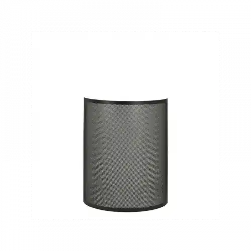 Protection poêle en acier – modèle PEGASE – L.70xP.28xH.90 cm – noir – Dixneuf Populaire
