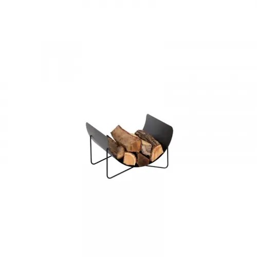 Range bûches en forme de U – modèle FILEO – noir – Dixneuf Produit De Marque