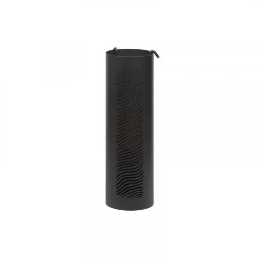 Offre Spéciale Serviteur de cheminée noir avec 3 accessoires inclus – modèle NUBIA – diamètre 16 cm – acier – Dixneuf