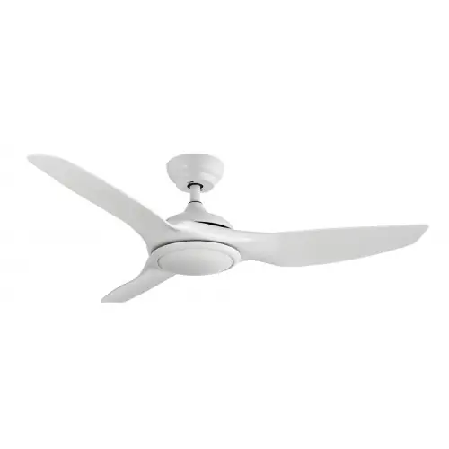 Ventilateur de plafond - DCF-W680 - 30 pouces - finition nickel satiné avec éclairage E27 - DLC Home Certifié