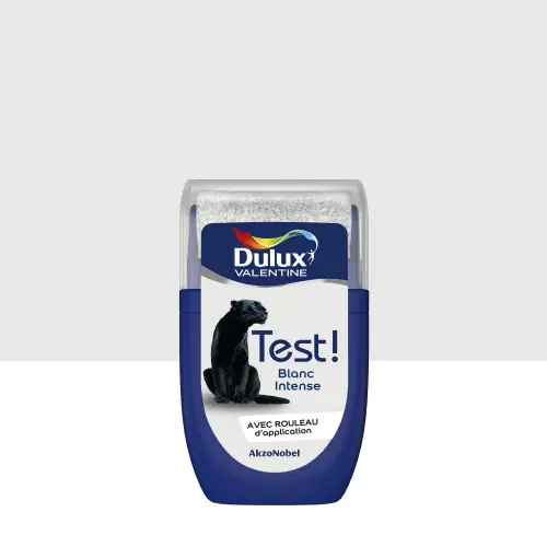 Commander Maintenant Testeur peinture blanc intense satiné crème de couleur DULUX VALENTINE 30 ml – DULUX VALENTINE
