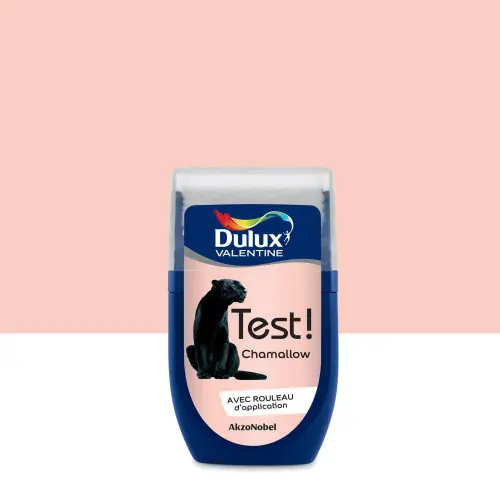 Testeur peinture Crème de couleur chamallow satin 30 mL - DULUX VALENTINE - DULUX VALENTINE Prix Réduit