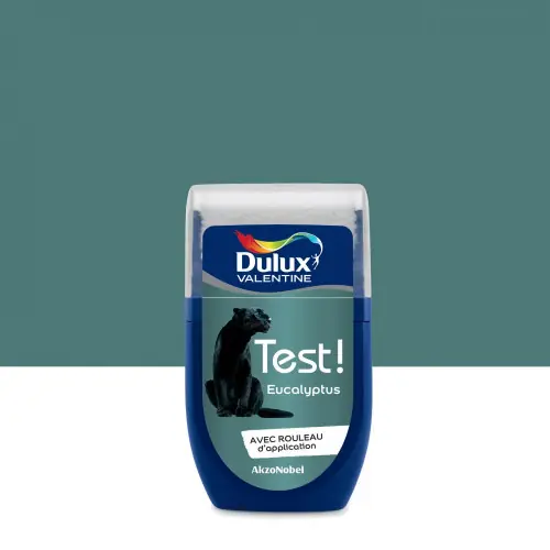 Produit De Marque Testeur peinture Crème de couleur eucalyptus satin 30 mL - DULUX VALENTINE - DULUX VALENTINE