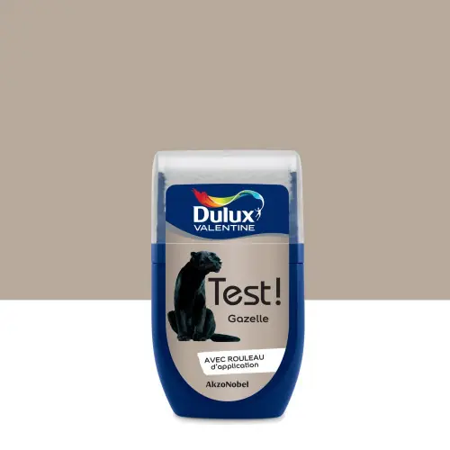 Testeur peinture Crème de couleur gazelle satin 30 mL - DULUX VALENTINE - DULUX VALENTINE Soldes