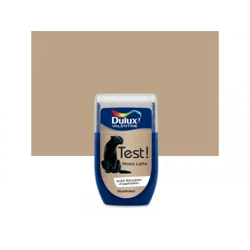 Certifié Testeur peinture mat, DULUX VALENTINE Crème de couleur, moka latte, 30 ml – DULUX VALENTINE
