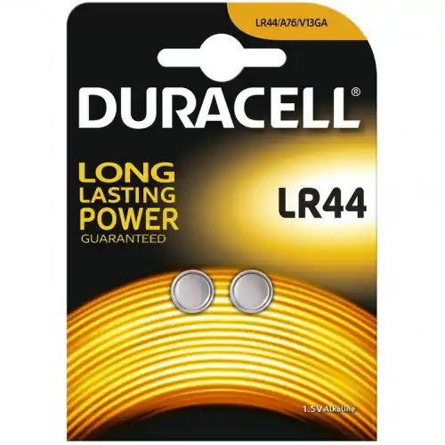 Remise Blister 2 piles Electronics LR44 – DURACELL