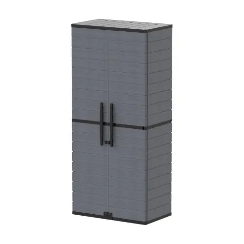 Armoire de rangement haute – Gris – Duramax Affaire À Saisir