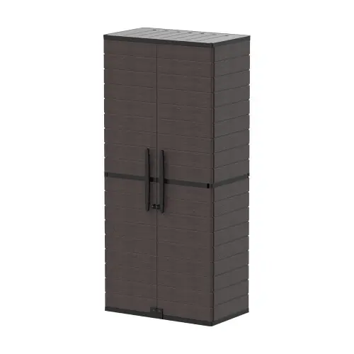 Armoire de rangement haute – Marron – Duramax Livraison Express